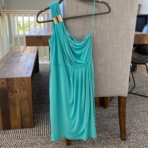 One shoulder dress
